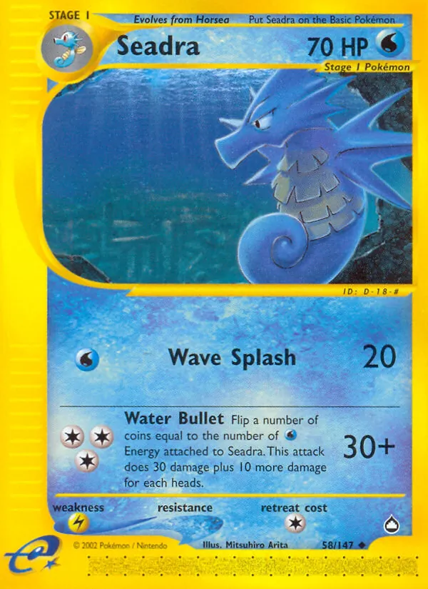 Seadra full card art