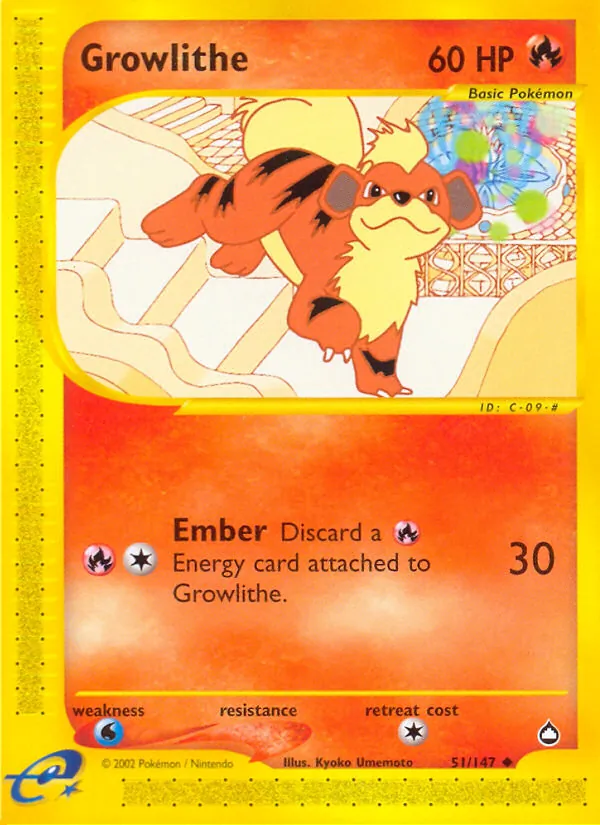 Growlithe full card art