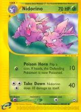 Nidorino · Aquapolis Pokémon card