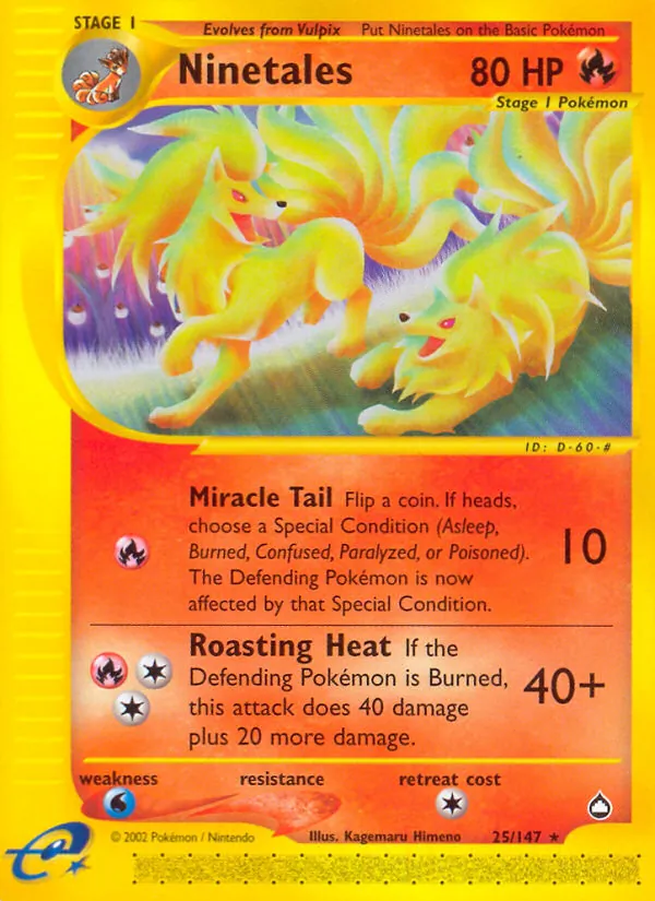 Ninetales full card art