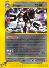 Magneton · Aquapolis Pokémon card