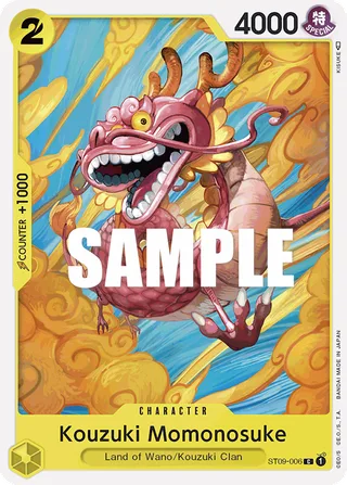 Kouzuki Momonosuke #ST09-006 · ST-09: Starter Deck 9 Yamato One Piece card