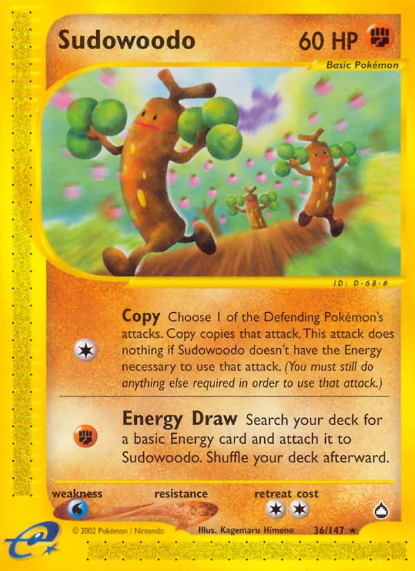 Sudowoodo full card art