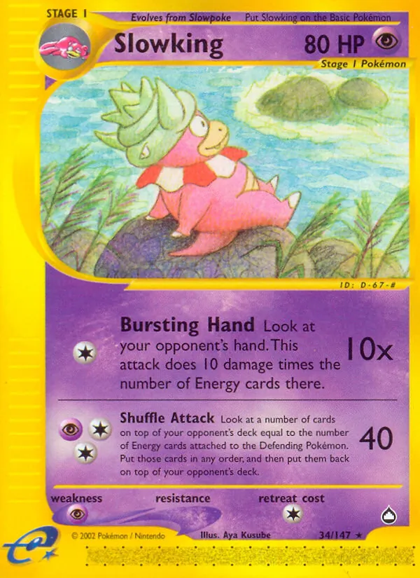 Slowking full card art