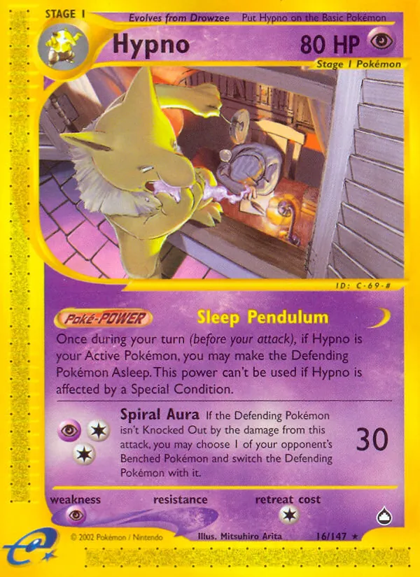 Hypno full card art