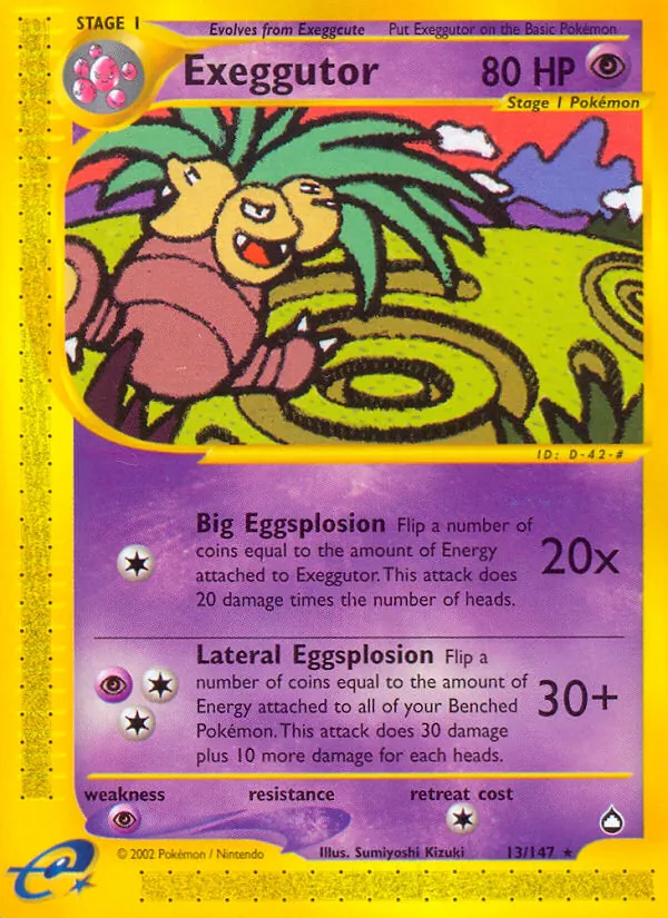 Exeggutor full card art