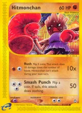 Hitmonchan · Aquapolis Pokémon card