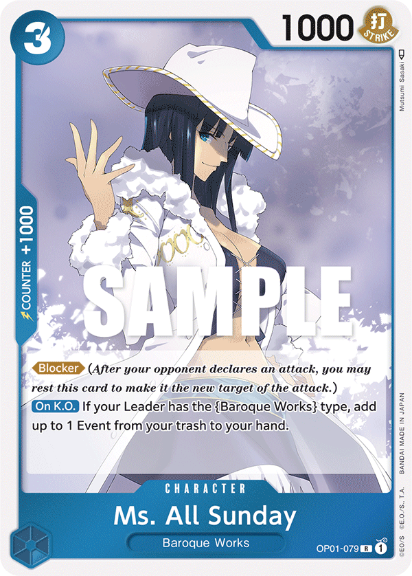 Ms. All Sunday full card art