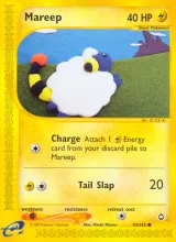 Mareep · Aquapolis Pokémon card