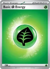 Grass Energy · Mega Evolution Energy Pokémon card