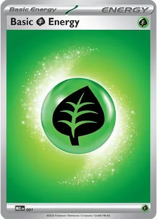 Grass Energy #001 · Mega Evolution Energy Pokémon card