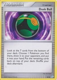 Dusk Ball #9 · DP trainer Kit (Manaphy) Pokémon card