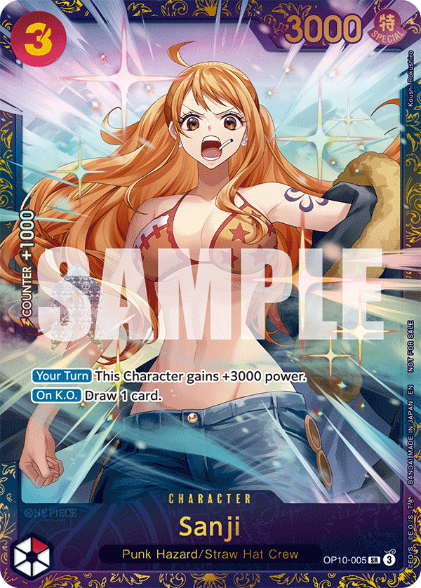 Sanji (Treasure Cup 2025) full card art