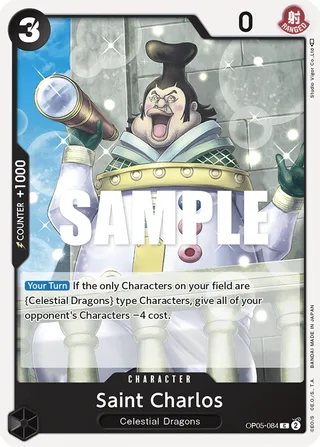 Saint Charlos #OP05-084 · Awakening of the New Era: 1st Anniversary Tournament Cards One Piece card