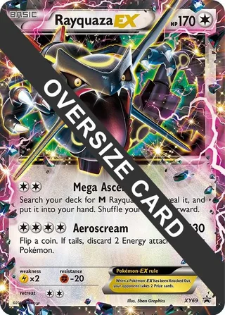 Rayquaza EX - XY69 #XY69 · Jumbo cards Pokémon card