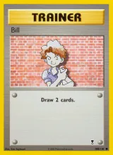 Bill · Legendary Collection Pokémon card