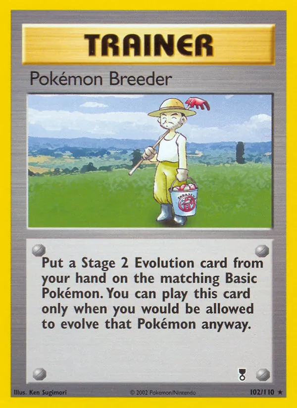 Pokémon Breeder full card art