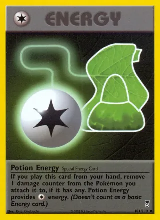 Potion Energy #101 · Legendary Collection Pokémon card