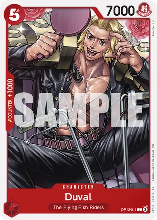 Duval #OP12-011 · Legacy of the Master One Piece card