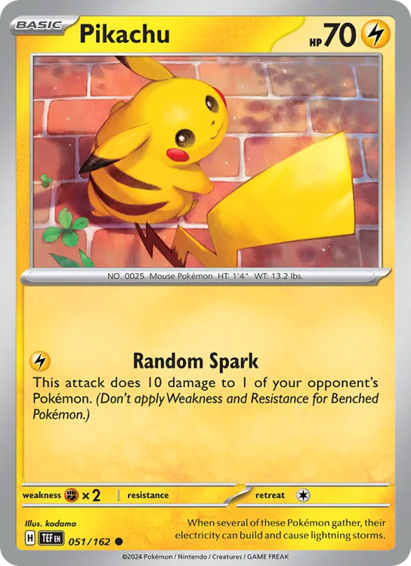 Pikachu full card art
