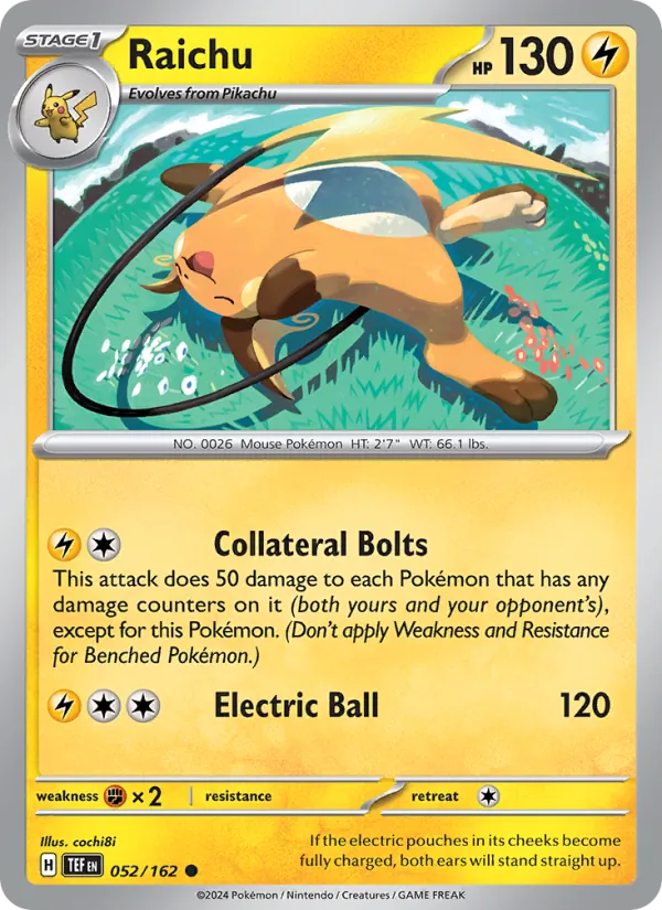 Raichu full card art