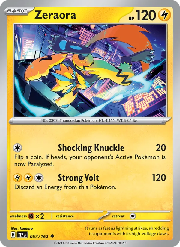 Zeraora full card art
