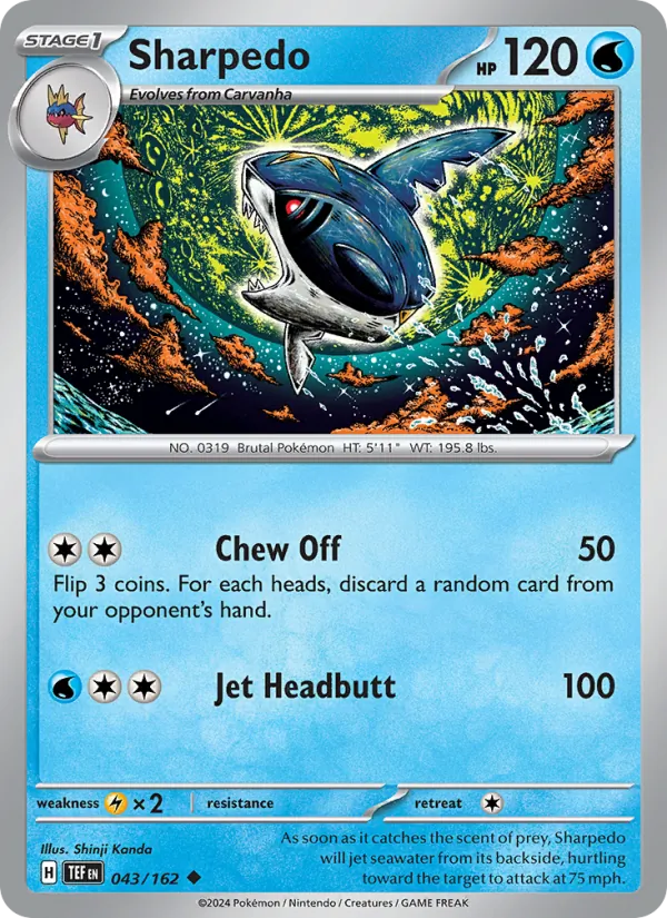 Sharpedo full card art