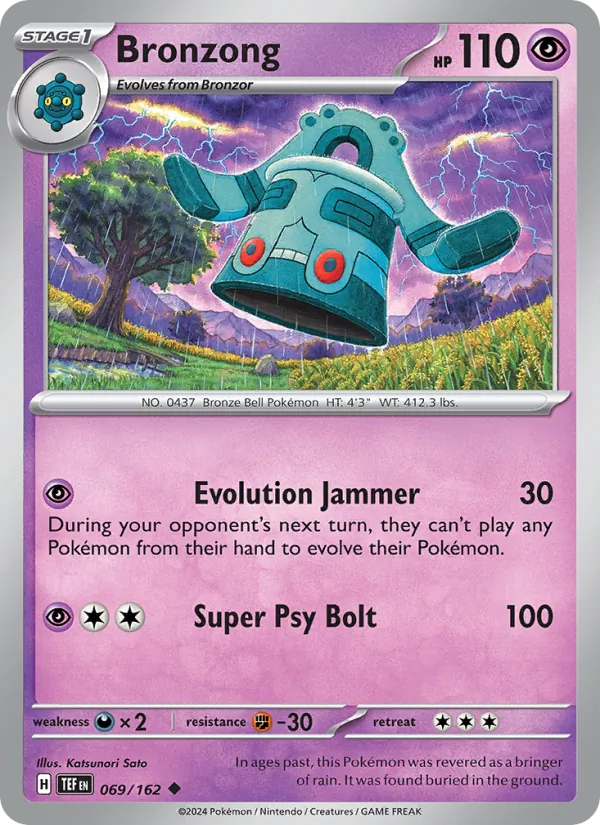Bronzong full card art