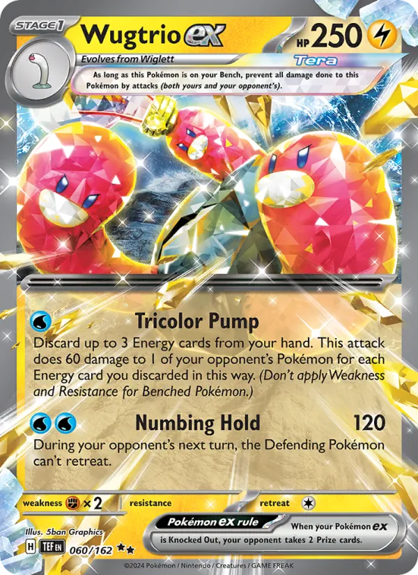 Wugtrio ex full card art