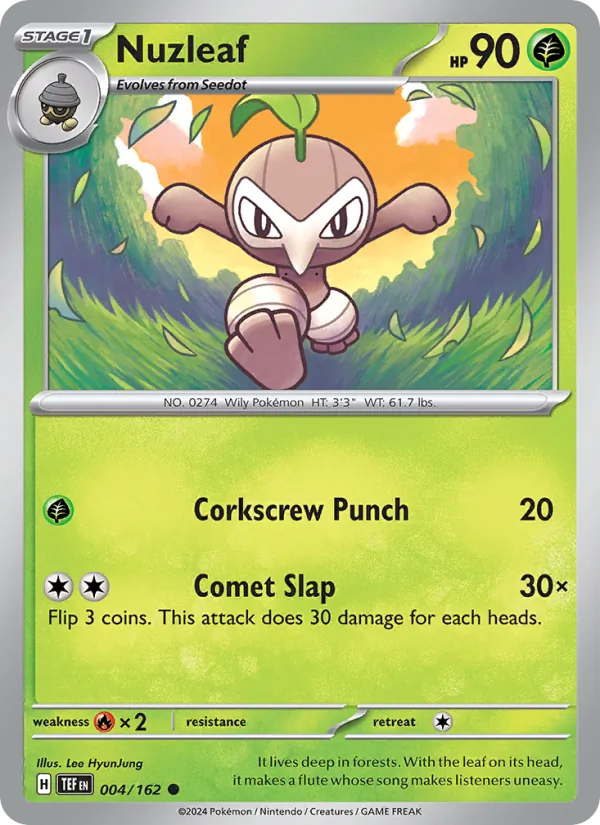 Nuzleaf full card art