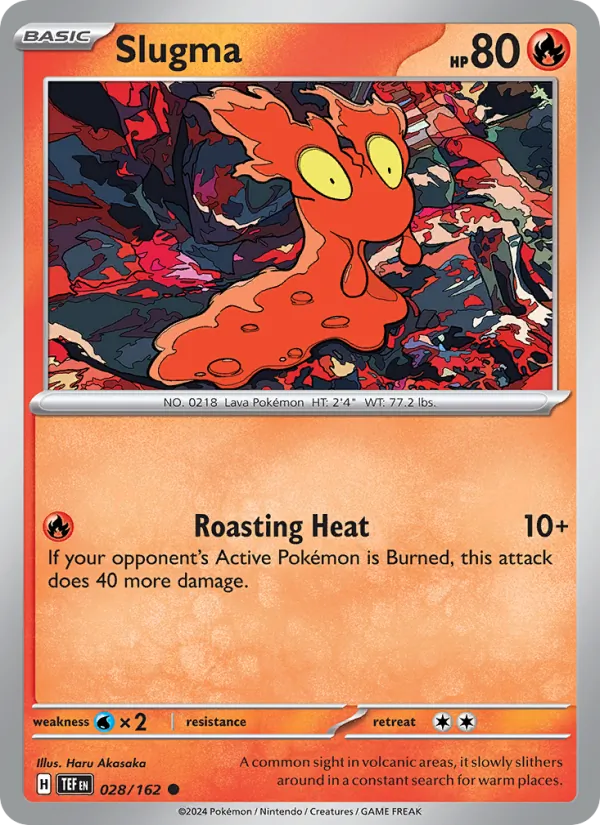 Slugma full card art