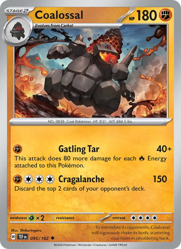 Coalossal full card art