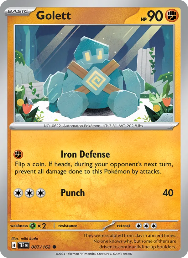 Golett full card art
