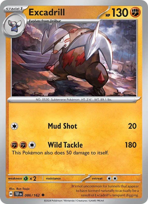 Excadrill full card art