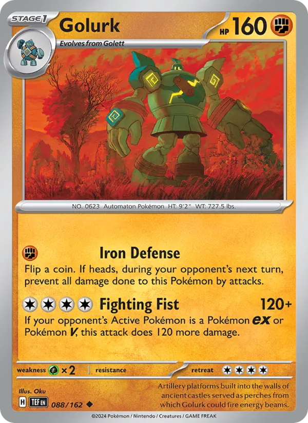 Golurk full card art