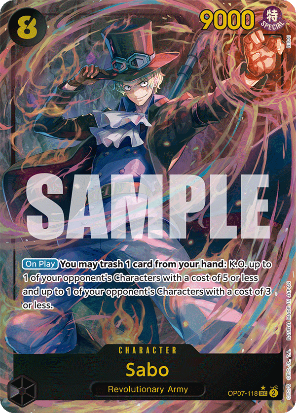 Sabo (Parallel) full card art