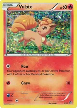 Vulpix · McDonald's Collection 2016 Pokémon card