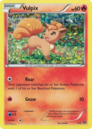 Vulpix #1 · McDonald's Collection 2016 Pokémon card