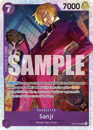 Sanji #OP09-065 · Emperors in the New World One Piece card