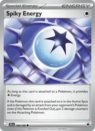 Spiky Energy #159 · Journey Together Pokémon card