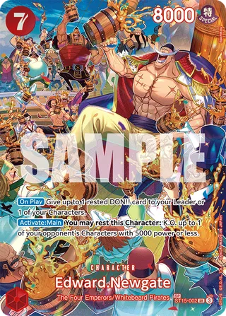 Edward.Newgate (SP) #ST15-002-sp · Royal Blood One Piece card