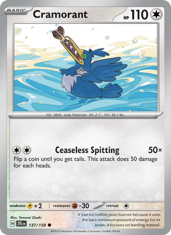 Cramorant full card art