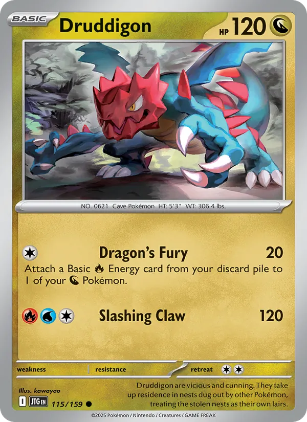 Druddigon full card art