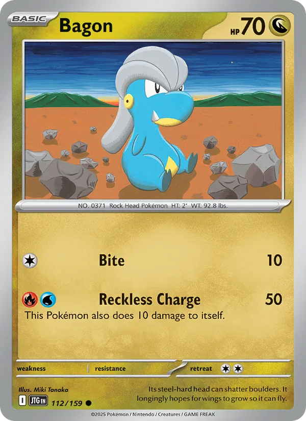 Bagon full card art