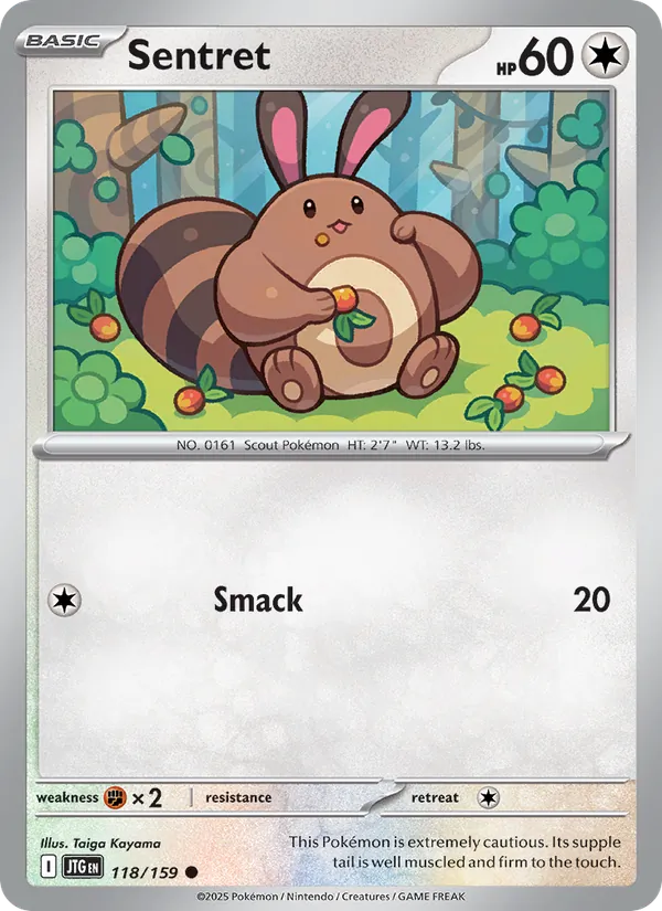 Sentret full card art