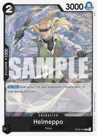 Helmeppo (Reprint) #ST06-010-reprint · Premium Booster -The Best- One Piece card