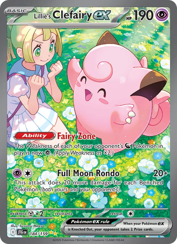 Lillie's Clefairy ex full card art