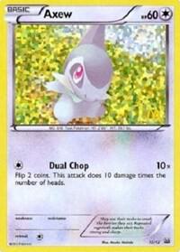 Axew full card art