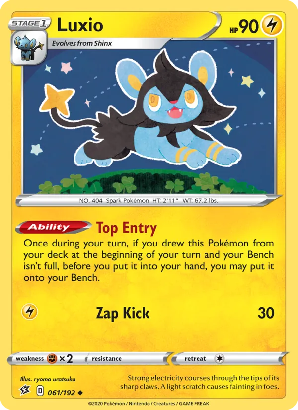 Luxio full card art