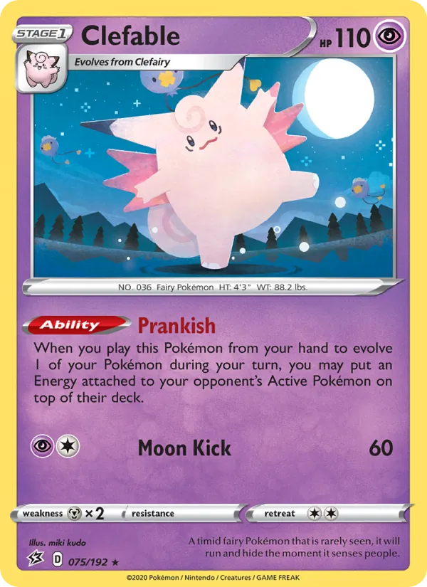 Clefable full card art